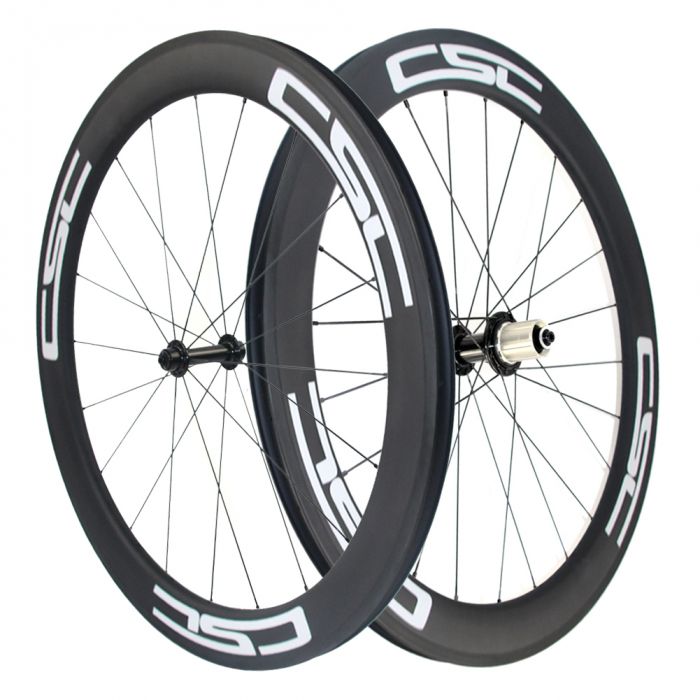 Super Light R13 Hub 6 Pawls 60mm Tubular Clincher Carbon Bicycle Wheels Powerway R13 hub Sapim Spokes