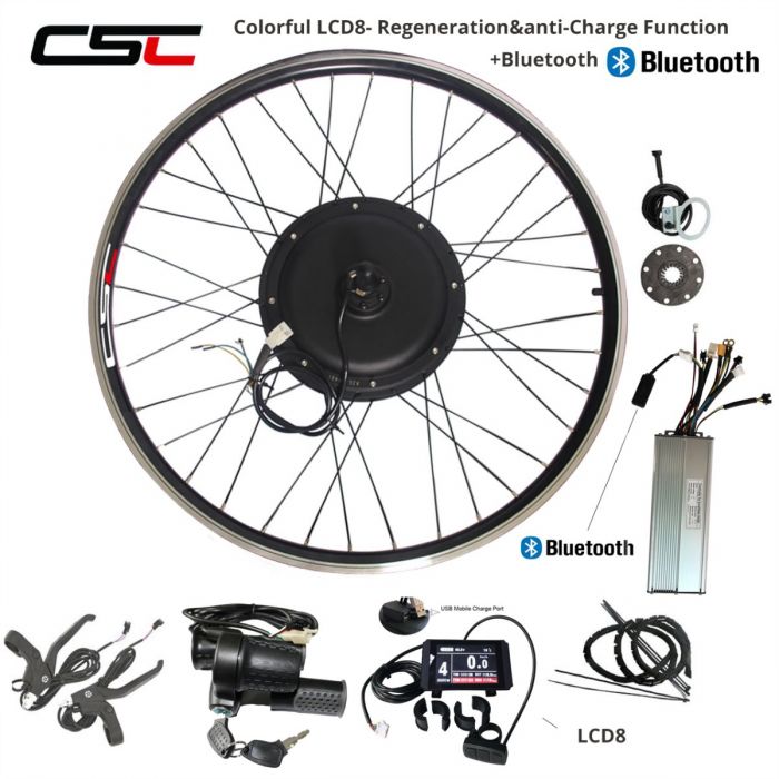 Electric Bike Conversion Kit 36V 500W hub Motor Wheel 20 24 26