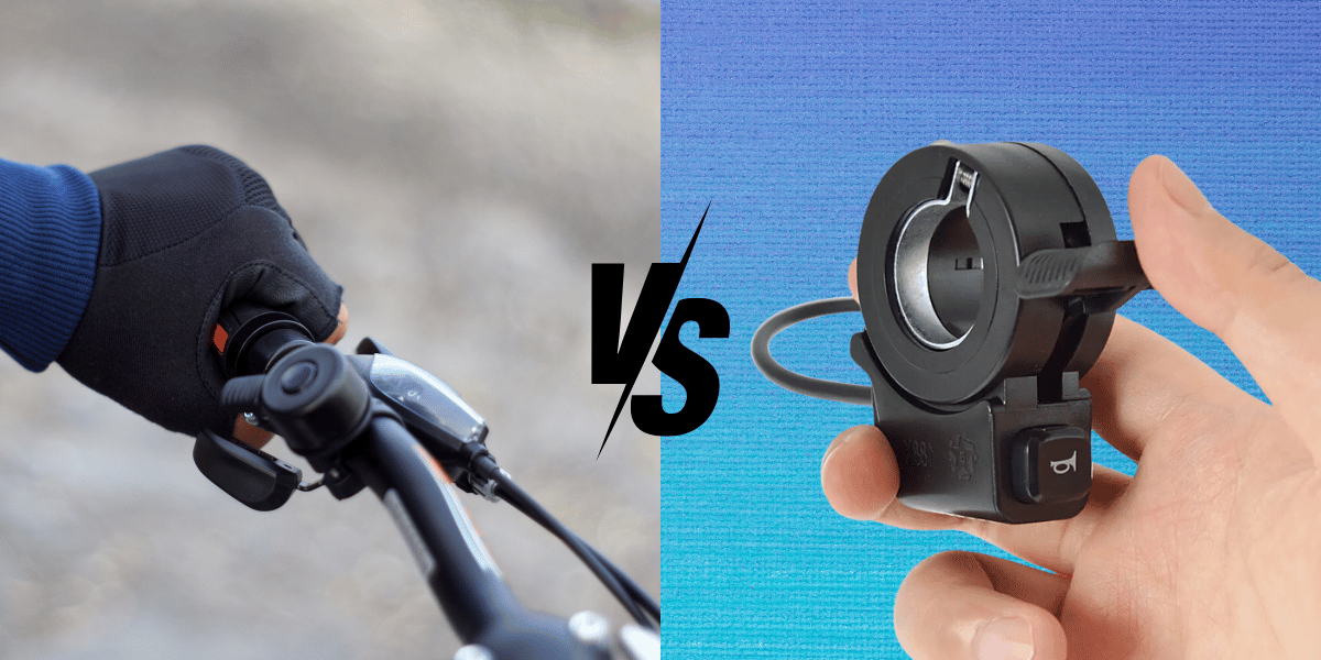 What are the different types of throttles available for electric bikes?